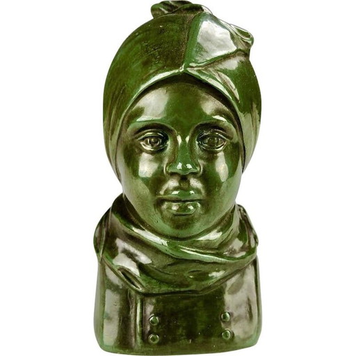 Vintage fano girl von Carl Emil Ruge für Just Andersen As, 1940-1950er Jahre