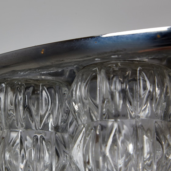Image 1 of Glas und Chrom Kronleuchter