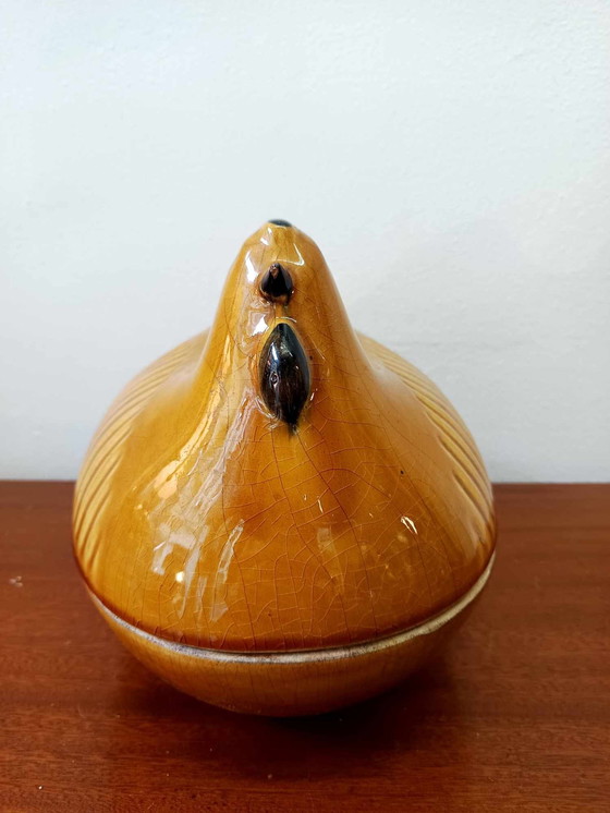 Image 1 of Terrine Huhn Vintage Aus Keramik