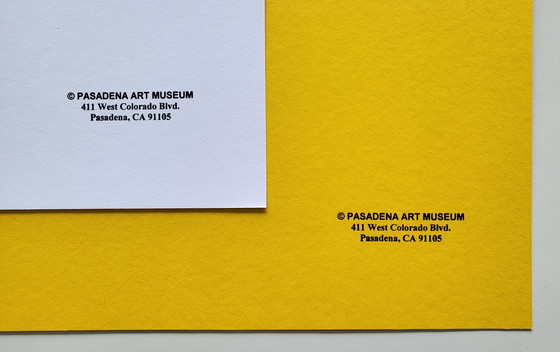 Image 1 of Andy Warhol - Brillo - 2 Ausstellungsserigraphien - Pasadena Art Museum - 1970