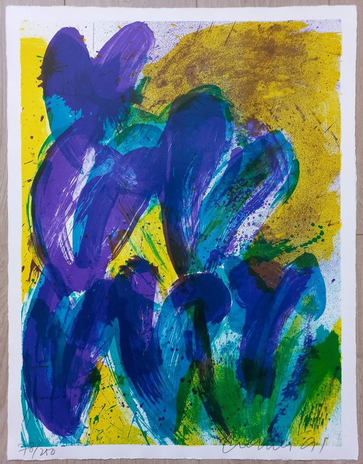 Jan Cremer - Tulpen, Lithographie