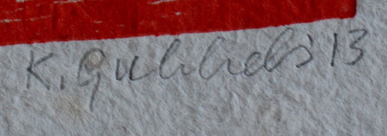 Image 1 of Klaas Gubbels - Holzschnitt - 2013