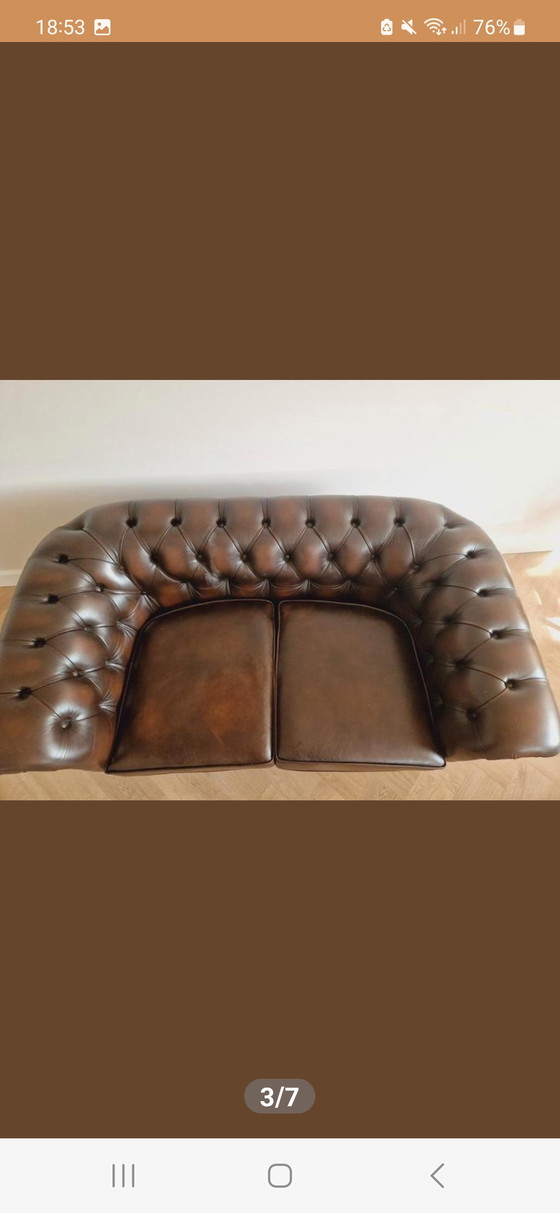 Image 1 of Chesterfield 2-Sitzer-Sofa