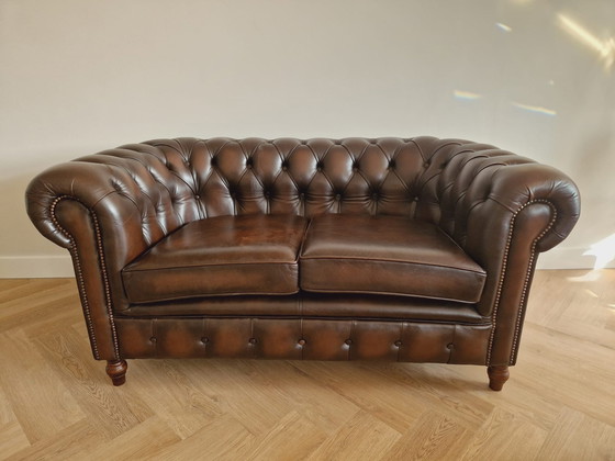 Image 1 of Chesterfield 2-Sitzer-Sofa