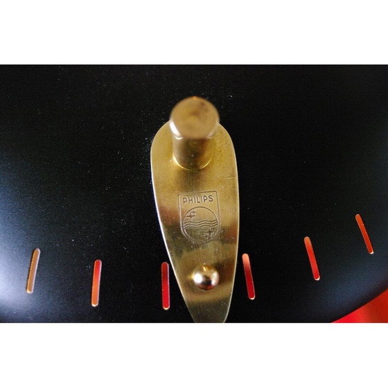 Image 1 of Vintage-Lampe "Z" aus Messing und lackiertem Stahl von Louis Kalff für Philips, 1960