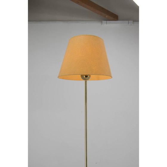 Image 1 of Vintage Stehlampe aus Messing und Pergament für Ikea, 1980