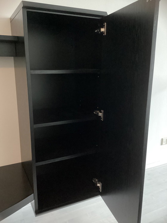 Image 1 of Oberschrank Interstar S 5000, Struktur Eiche Schwarz