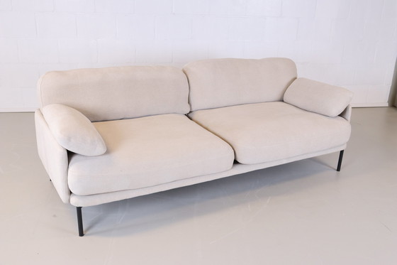 Image 1 of Fest Natural 3-Sitzer-Sofa