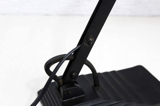 Image 1 of Art Deco Schreibtischlampe, Bank Lampe 1930