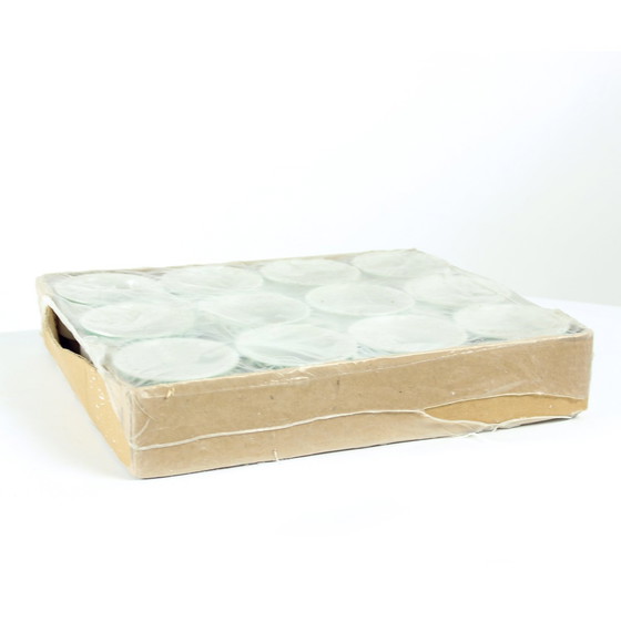 Image 1 of Verkauf Satz von 12 weißen Porzellantassen von Lubiana, Polen 1960er