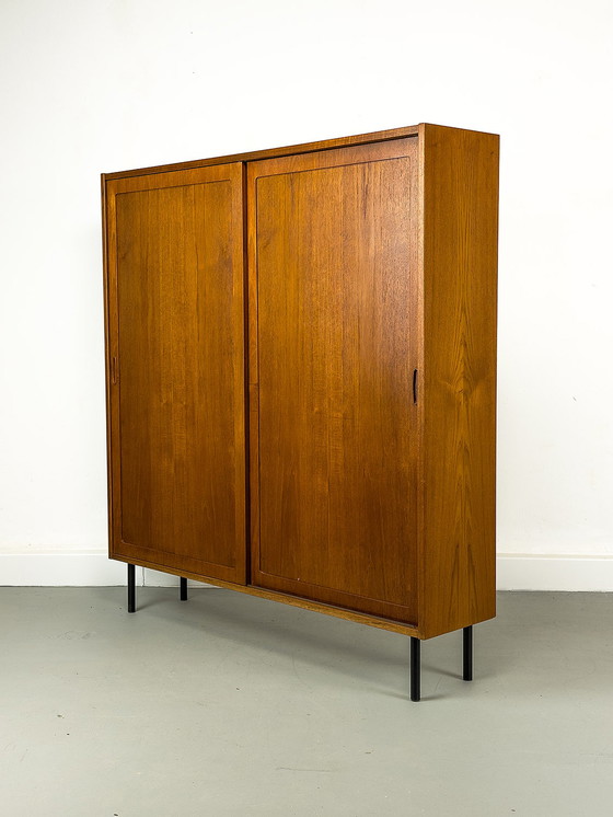 Image 1 of Danish Teak Cabinet by Carlo Jensen for Hundevad & Co., 1960s