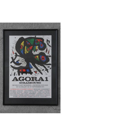 Image 1 of Vintage-Gemälde von Joan Miró, 1971