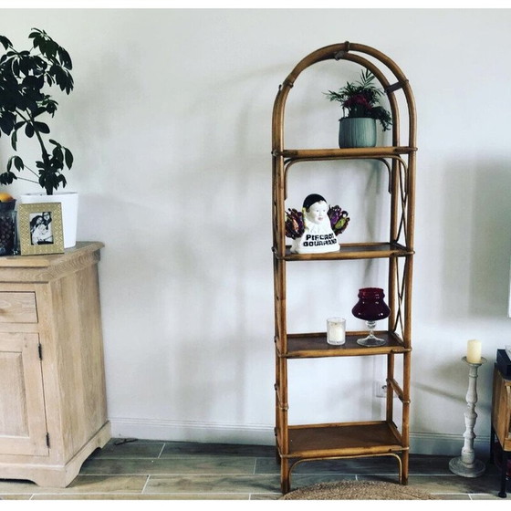 Image 1 of Vintage-Regal aus Rattan