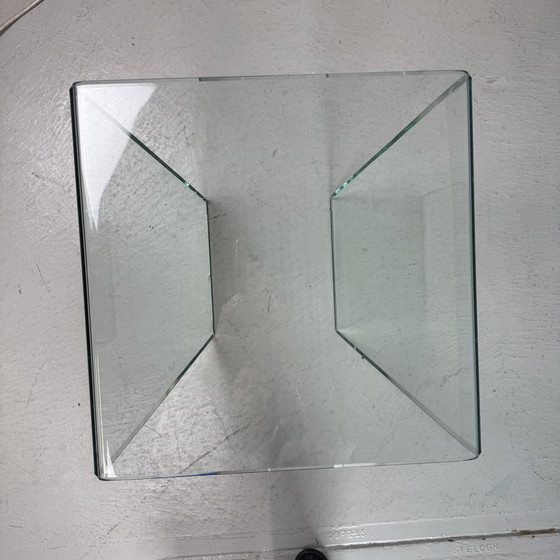 Image 1 of Postmoderner Salon/Tisch aus Glas, 1980er Jahre