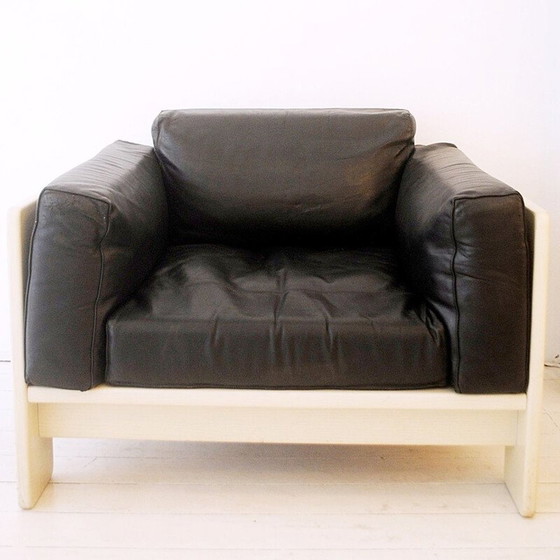 Image 1 of Ein Paar Bastiano-Sessel von Tobia Scarpa für Gavina 1960er Jahre