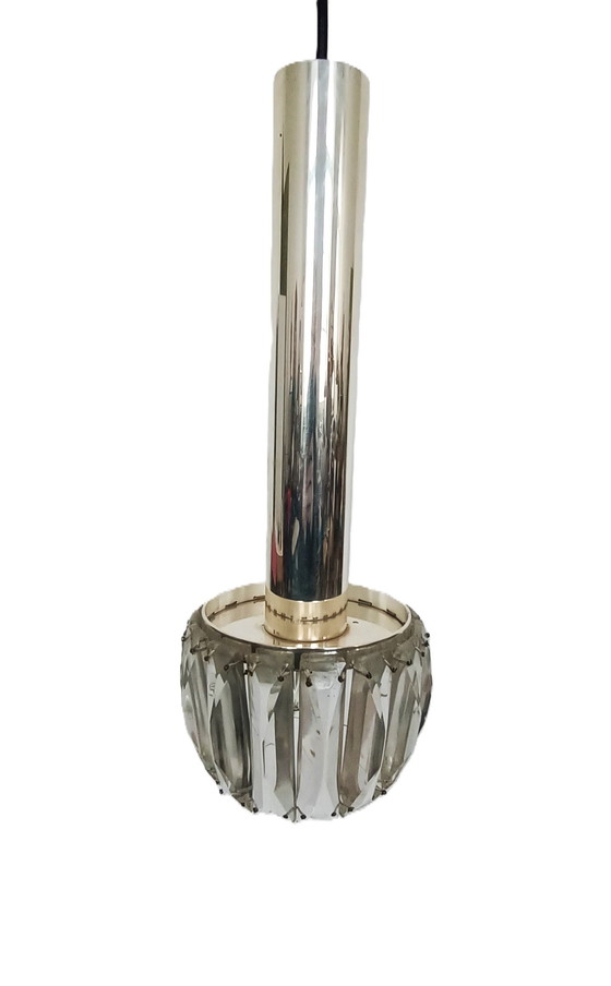 Image 1 of Vintage -Kristall-Hängelampe