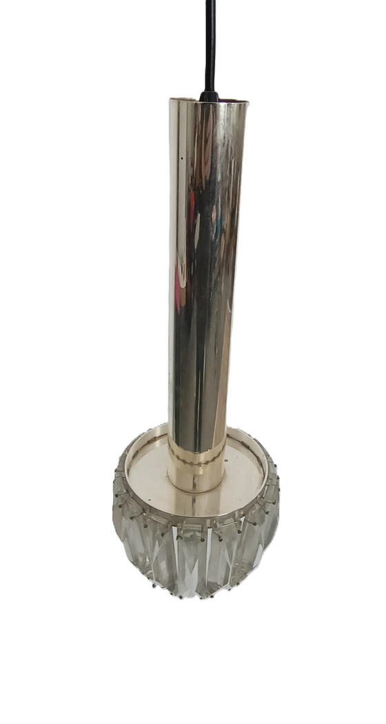 Image 1 of Vintage -Kristall-Hängelampe