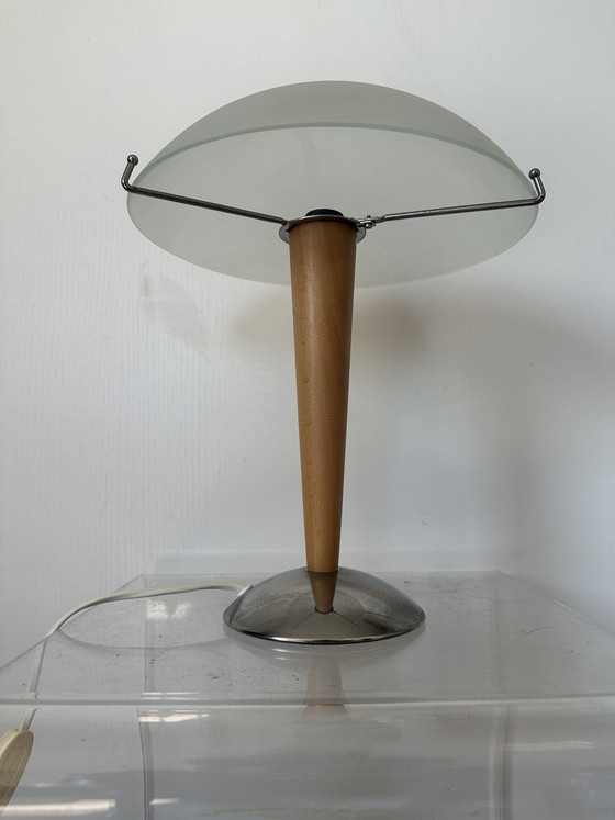 Image 1 of Vintage Ikea Pilz Lampe Kvintol Tischlampe