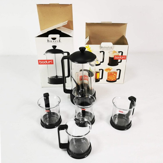 Image 1 of Klassisches Bodum Kaffee- und Teeservice von C. Jorgensen, 1990