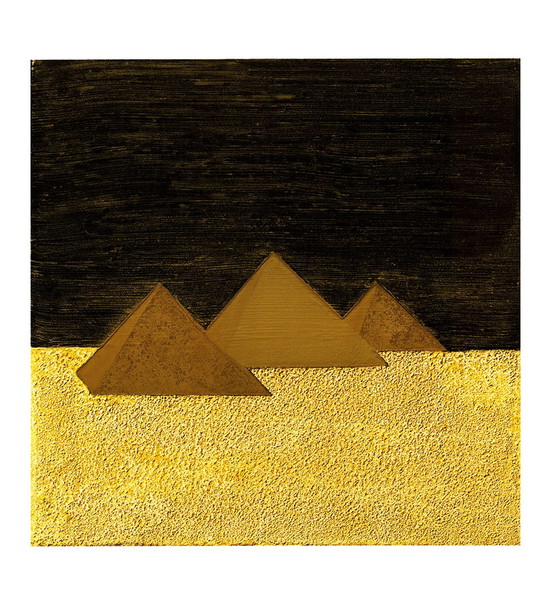 Image 1 of Helmut Eischenreich ---Drei Pyramiden bei Nacht