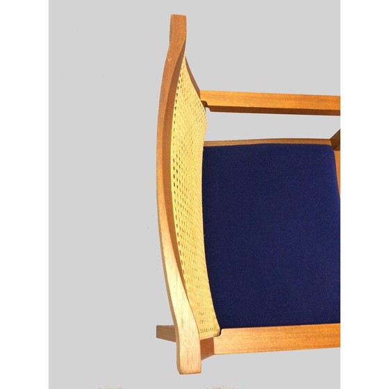 Image 1 of Vintage King Sessel aus Mahagoni von Ruh Thygesen und Johnny Sørensen für Fredericia Furniture As, 1980