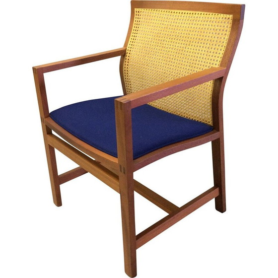 Image 1 of Vintage King Sessel aus Mahagoni von Ruh Thygesen und Johnny Sørensen für Fredericia Furniture As, 1980