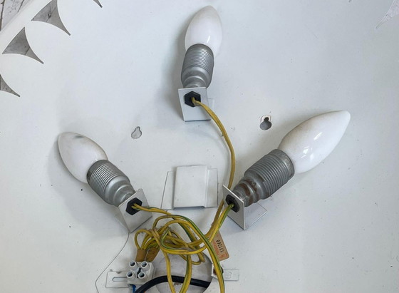 Image 1 of Ernest Igl für Hillebrand - Deutscher Spiegel im Weltraumdesign mit Hintergrundbeleuchtung