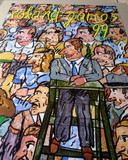 Antonio Segui - Originalplakat Roland Garros 1999 - Galerie Lelong, Paris
