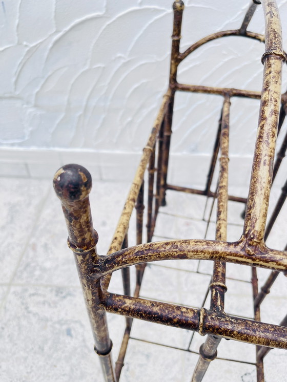 Image 1 of Zeitschriftenhalter aus Metall Art Deco