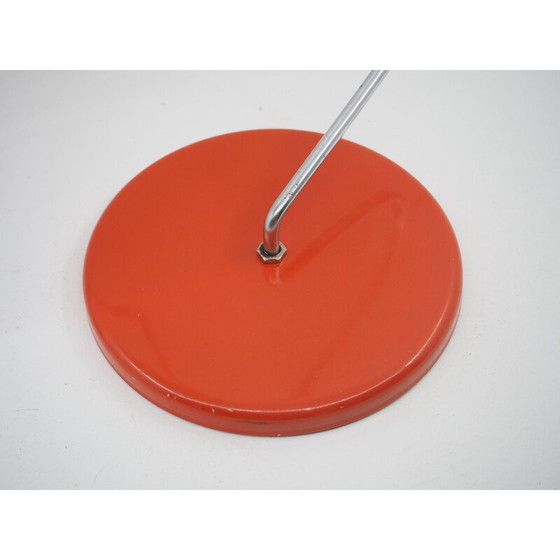 Image 1 of Alte rote Tischlampe, Tschechoslowakei