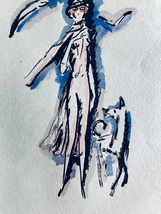 Image 1 of Kees van Dongen La Garconne 1925 Pochoir