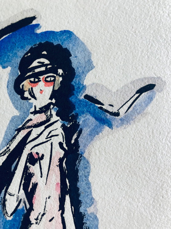 Image 1 of Kees van Dongen La Garconne 1925 Pochoir