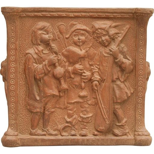 Pflanzgefäß aus Steingut, 1905