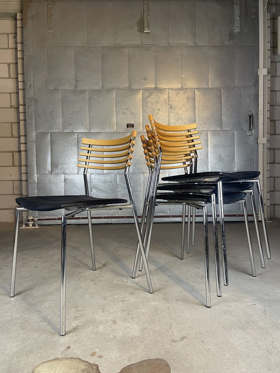 Image 1 of 4X Radius Stuhl von Thore Lassen & Soren Nielsen für Randers & Radius