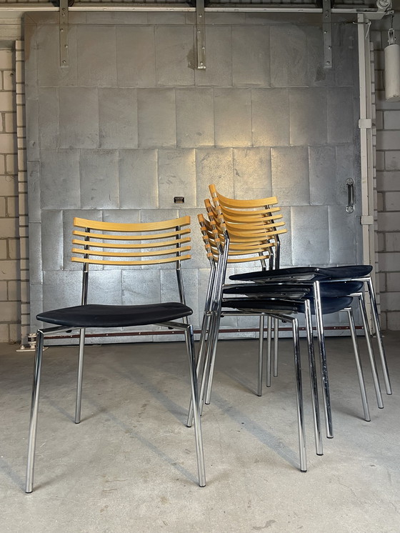 Image 1 of 4X Radius Stuhl von Thore Lassen & Soren Nielsen für Randers & Radius