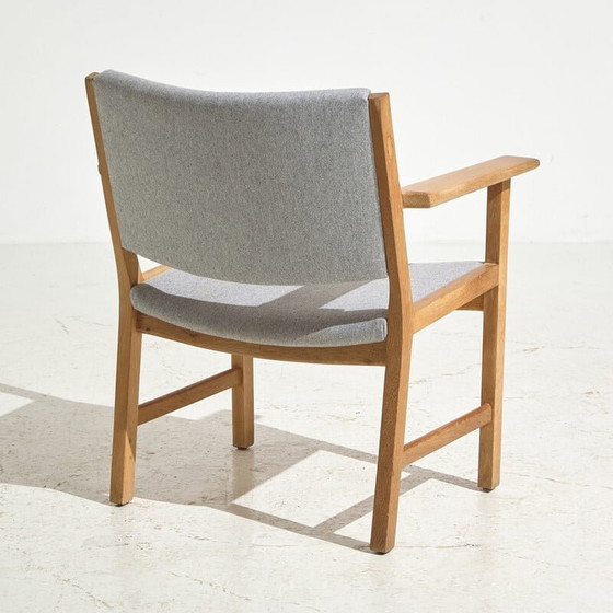 Image 1 of Alter Eichenholzsessel von Hans J. Wegner für Getama, 1960er Jahre