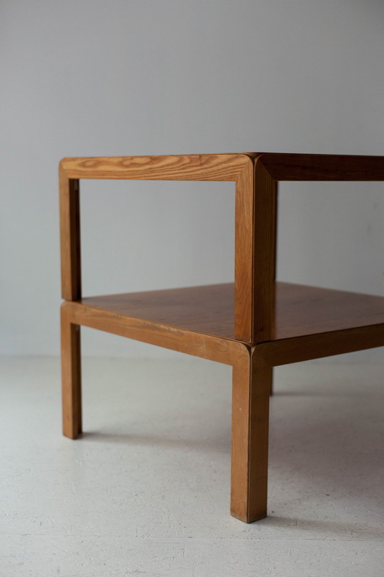 Image 1 of Couchtische aus Holz von Derk Jan De Vries für Maisa, Niederlande, 1960er Jahre