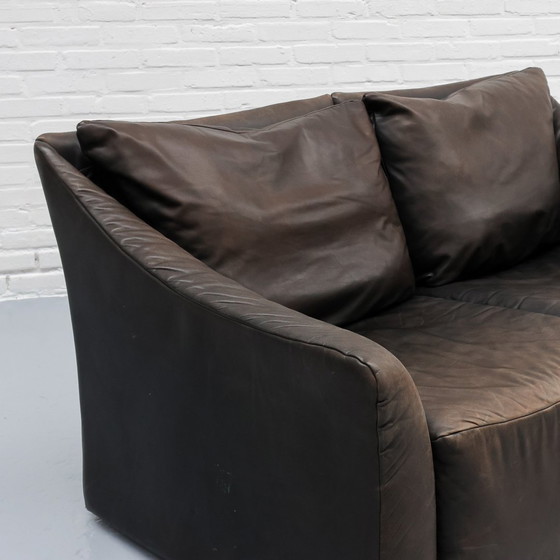 Image 1 of Zweisitziges Ledersofa Cor '70S