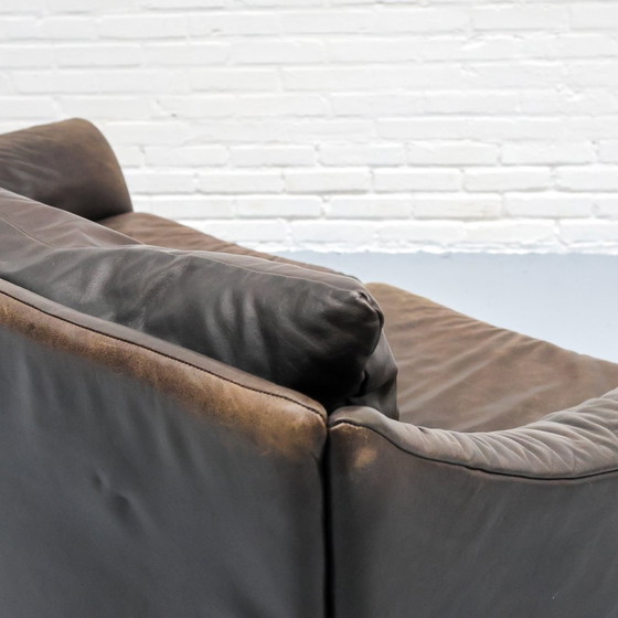 Image 1 of Zweisitziges Ledersofa Cor '70S