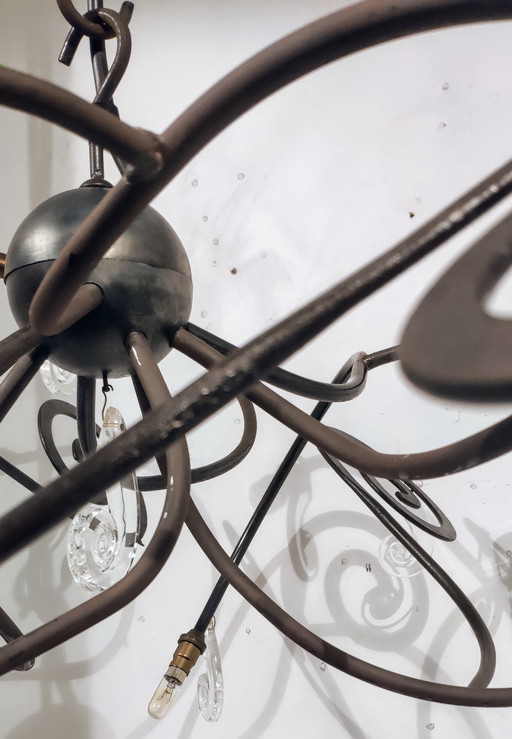 Vintage-Oktopus-Lampe