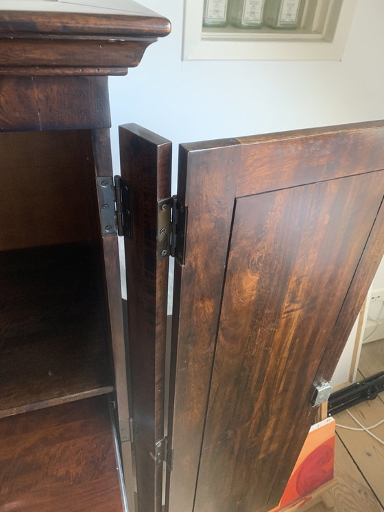 Image 1 of Vintage TV/Computerschrank mit ausziehbarer Schublade