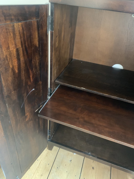 Image 1 of Vintage TV/Computerschrank mit ausziehbarer Schublade