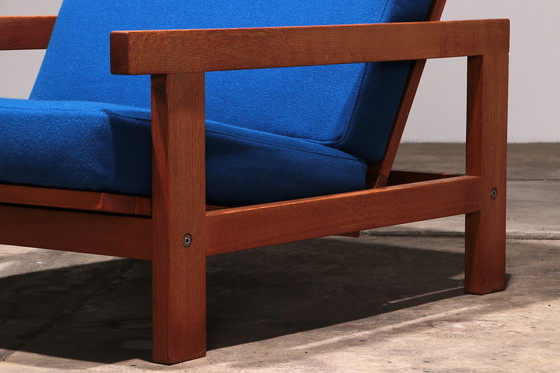 Image 1 of  Hans J Wegner GE421 Getama Eiche Relax-Sessel mit verstellbarer Rückenlehne