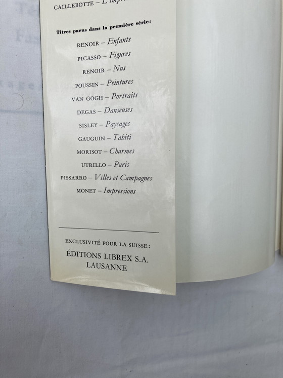 Image 1 of Gustave Caillebotte 2 Alte Bücher 1988 und 1968, Schweizer Ausgabe