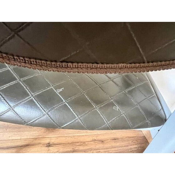 Image 1 of Paar graue Vintage-Sessel aus Kunstleder