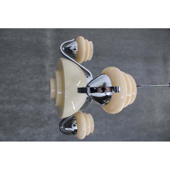 Image 1 of Vintage Art Deco Kerzenständer, Tschechoslowakei 1930