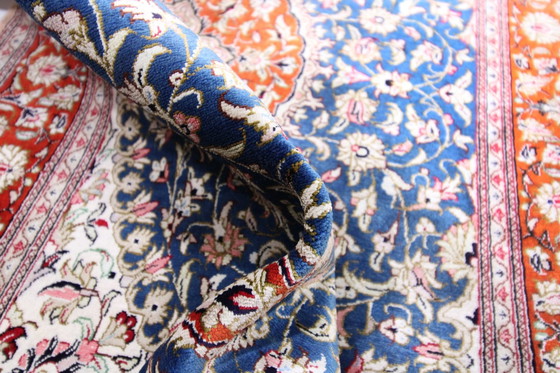 Image 1 of Original Perserteppich Qom/Ghom Reine Seide 118 X 80 Cm Top Zustand