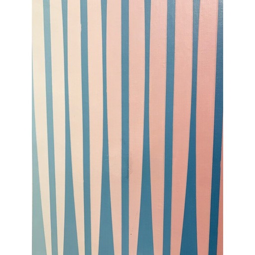 Vintage Öl auf Leinwand von Dordevic Miodrag für Serbien, 1970