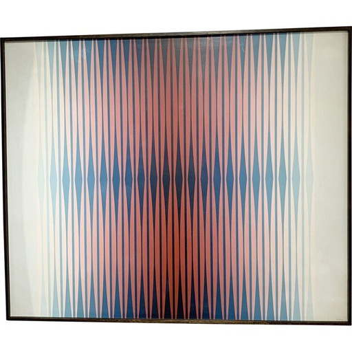 Vintage Öl auf Leinwand von Dordevic Miodrag für Serbien, 1970