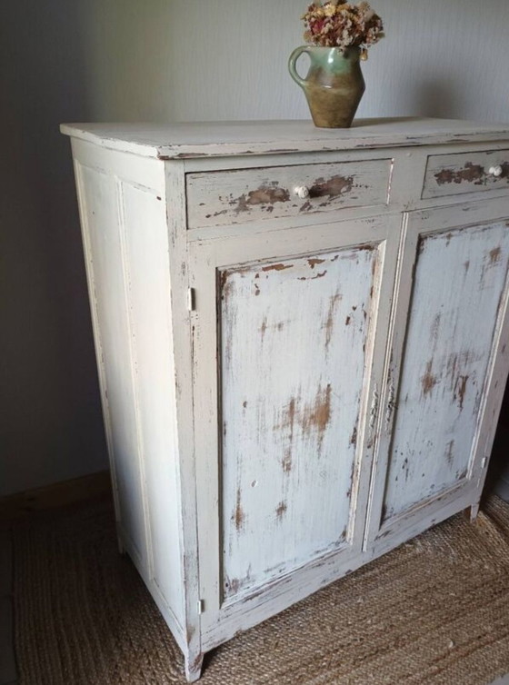 Image 1 of Buffet Parisien Haut Patiné Vintage